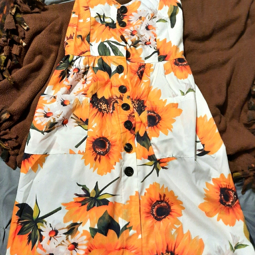 Sunflower dress